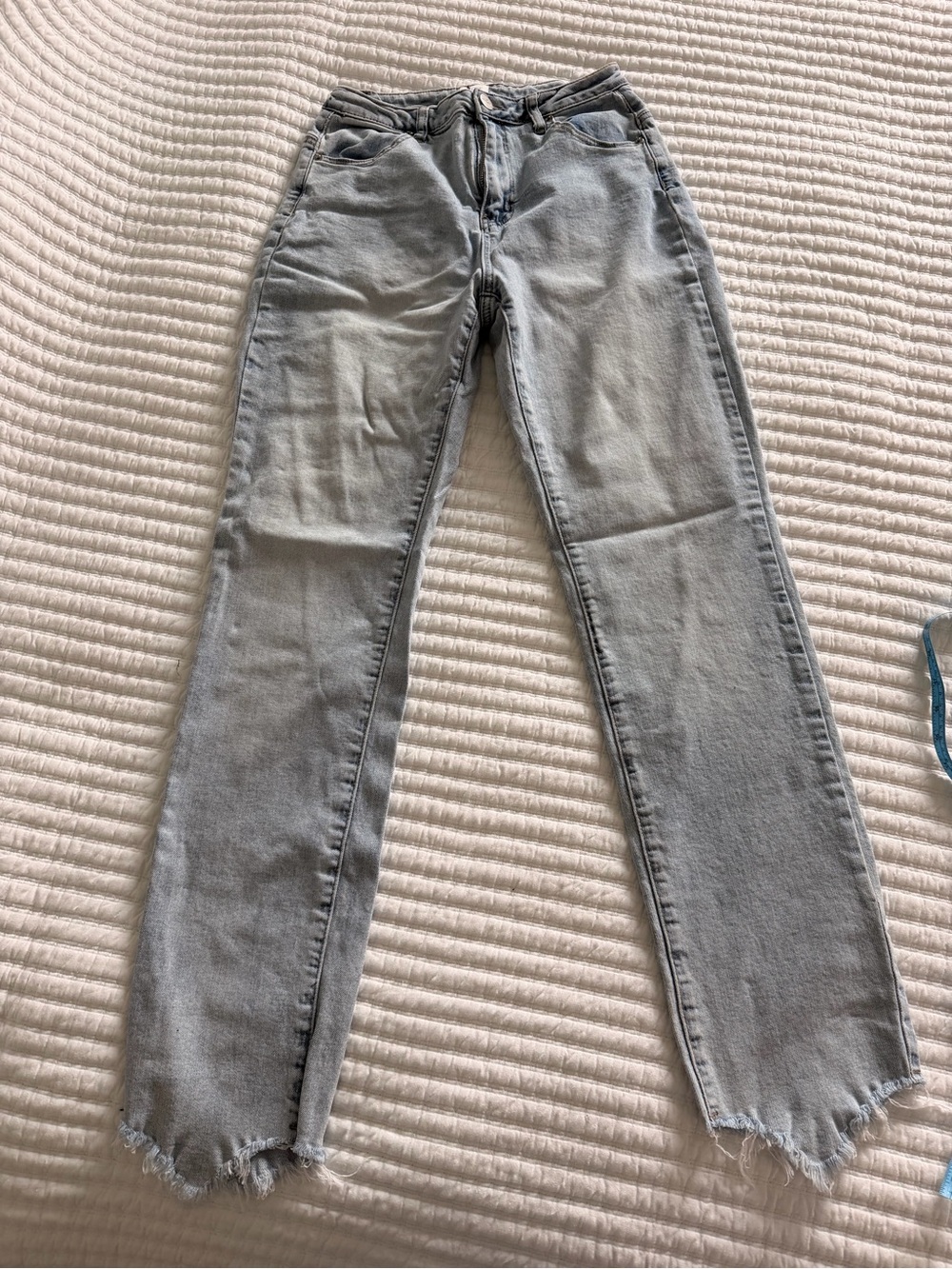 Oh Polly Light Straight-Leg Jeans